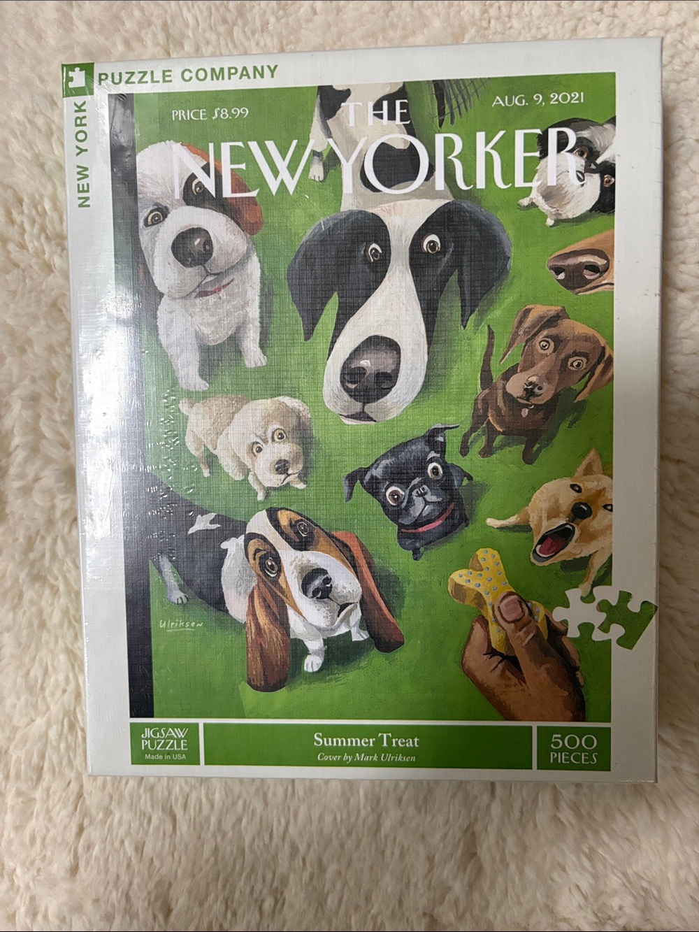 The New Yorker Puzzle Company "Summer Treat" 500-Pieces